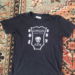 Imogene + Willie x Gibson "Headstock" Tee (Black) | Gibson